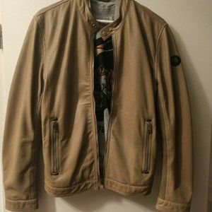 Men's Diesel sheepskin leather jacket (size M)
